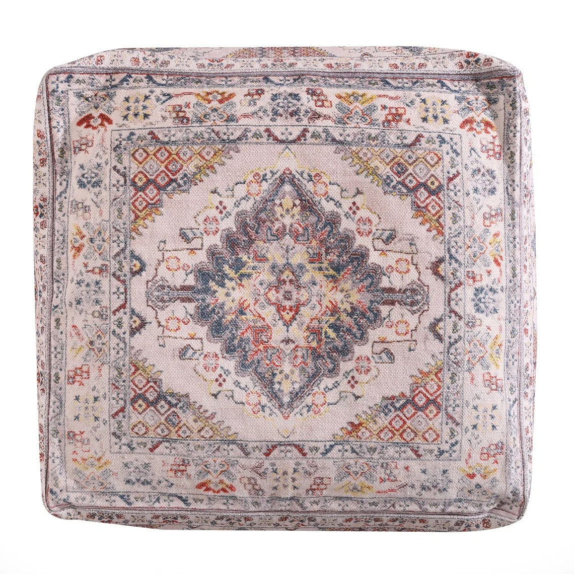 Ottoman Pouf - Bosphorus Breeze | Moroccan Style