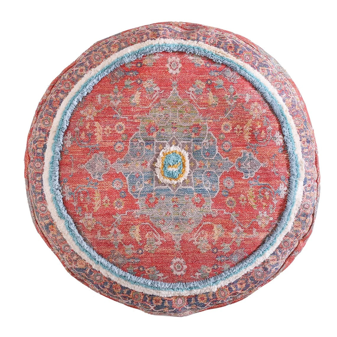 Ottoman Pouf - Istanbul Reds | Moroccan Inspired