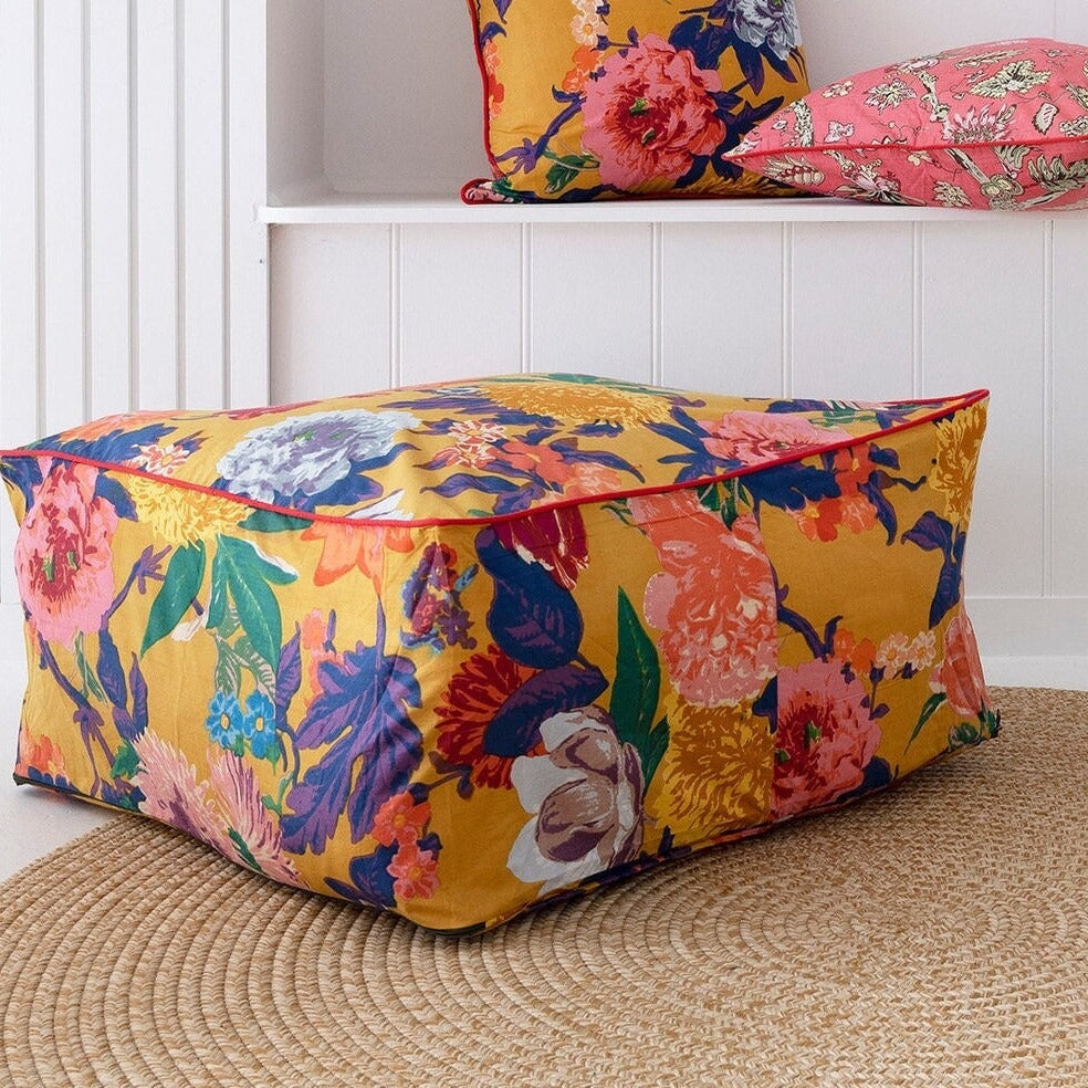 Ottoman Cover - Enchanted | Moroccan Boho Decor