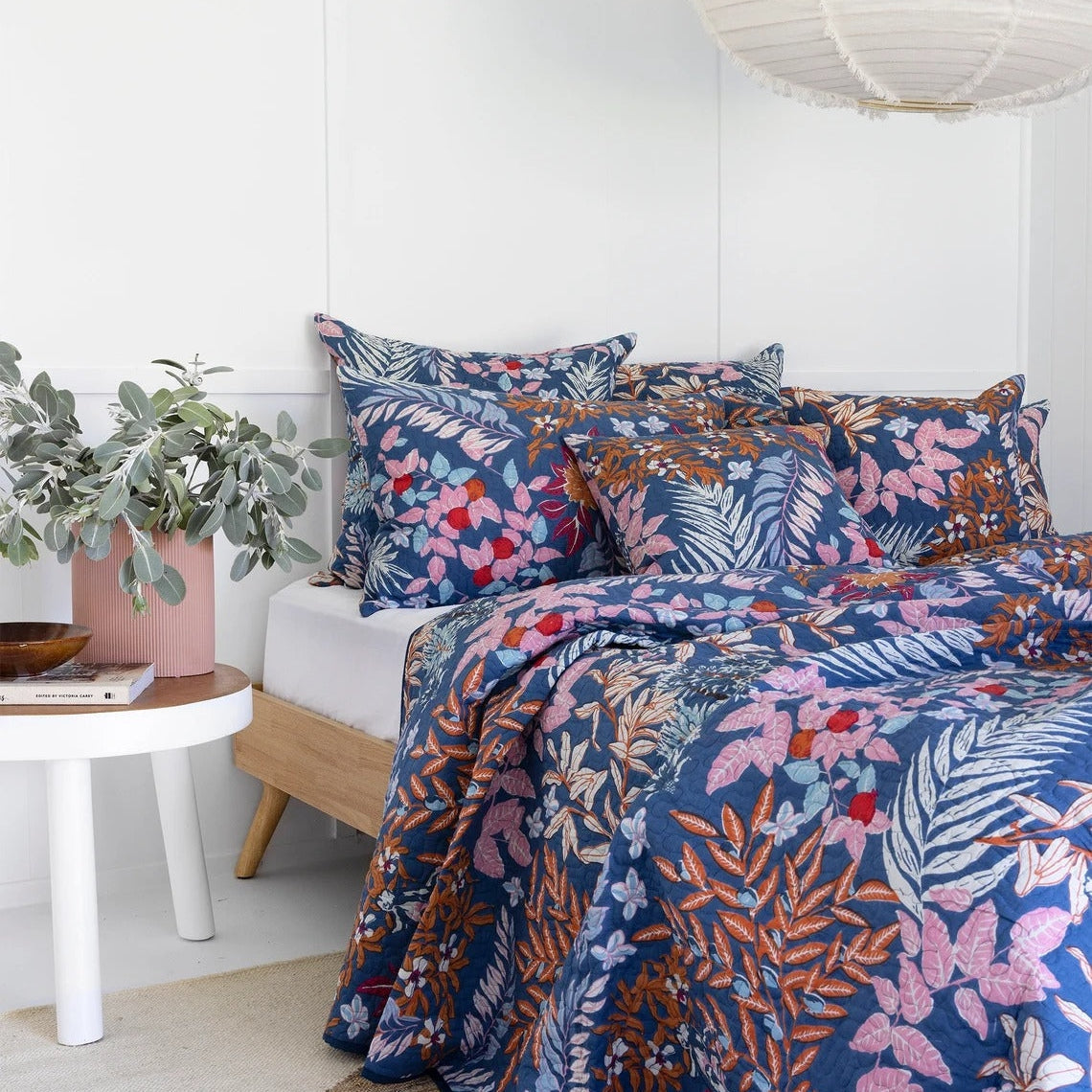 Quilt Duvet - Blue Monkey | Boho Bedding