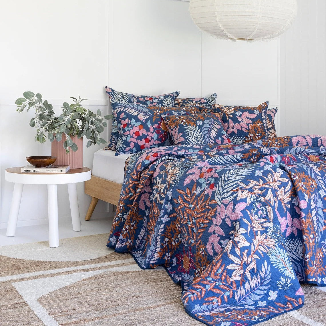 Quilt Duvet - Blue Monkey | Boho Bedding