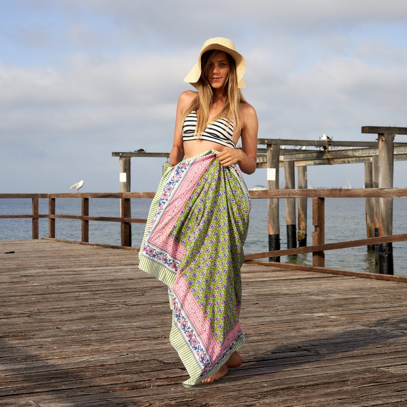 Summer Queen' 100% Cotton Sarong | Summer Style