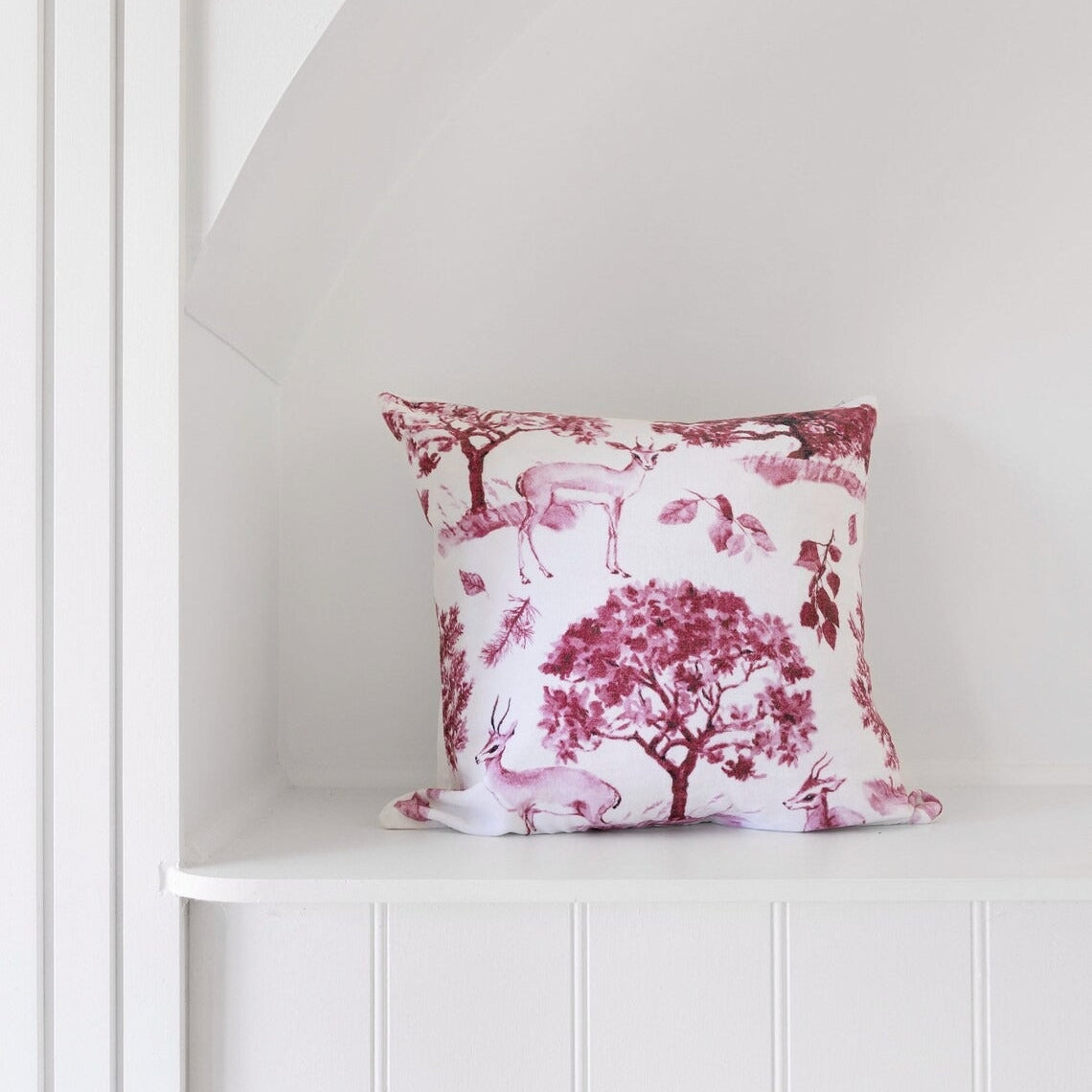 Luxury Velvet Cushion Cover - Cherry Blossom | Boho