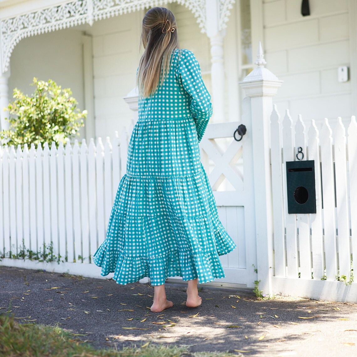 Coastal Comfort' 100% Cotton Maxi Dress | Beach Vibes