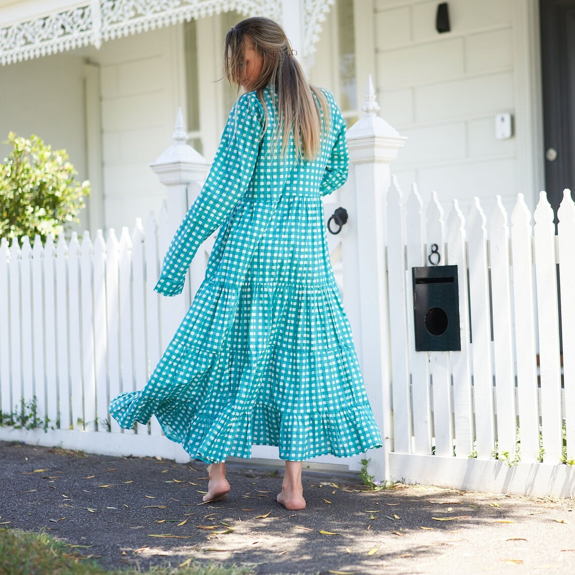 Coastal Comfort' 100% Cotton Maxi Dress | Beach Vibes