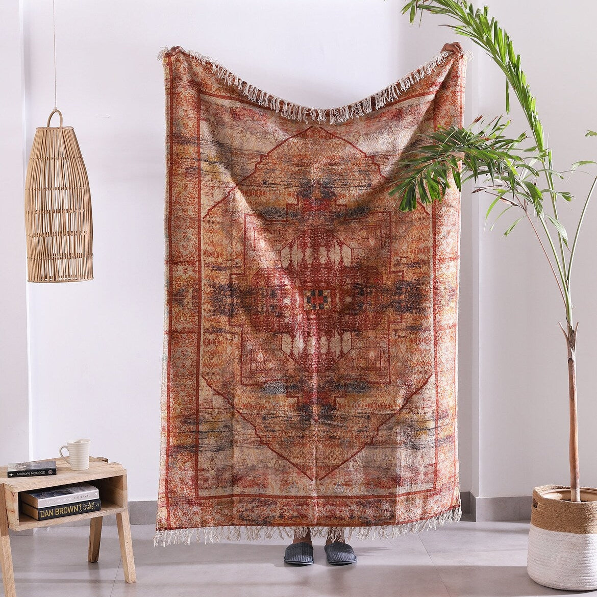 Harmony Boho Kilim Rug | Rustic Home Decor