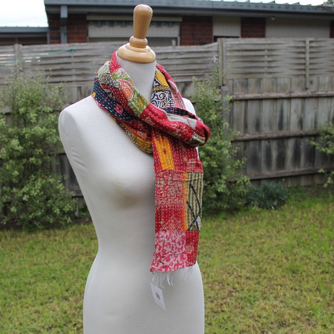 Gypsy Spirit Reversible Cotton Scarf