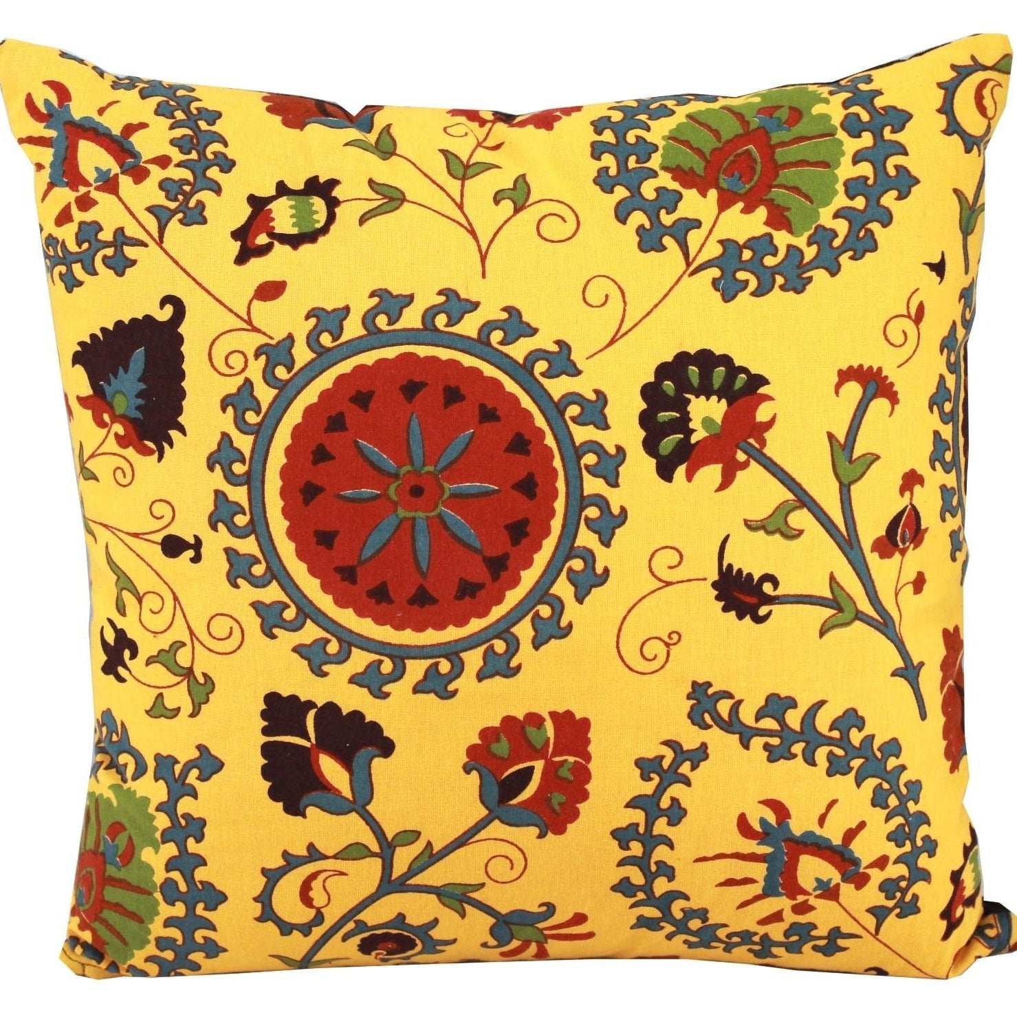 Tranquil Amber Cotton Cushion Cover - 100% Cotton