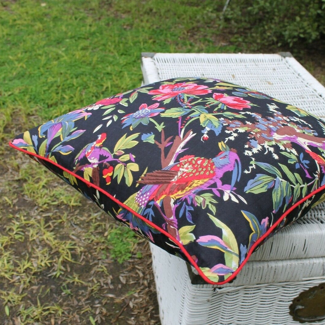 Tropical Paradise Cotton Cushion Cover