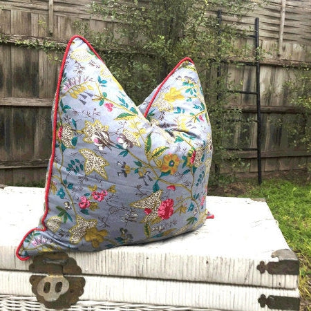 Avian Escape Cotton Cushion Cover