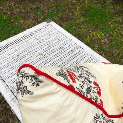 Dainty Country Florals Cotton Cushion Cover