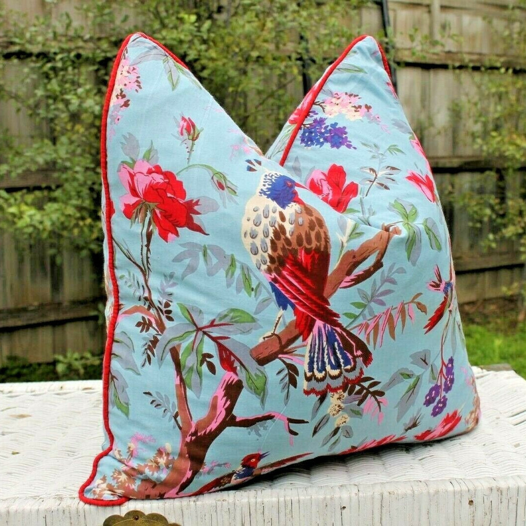 Winged Bliss Cotton Cushion Cover