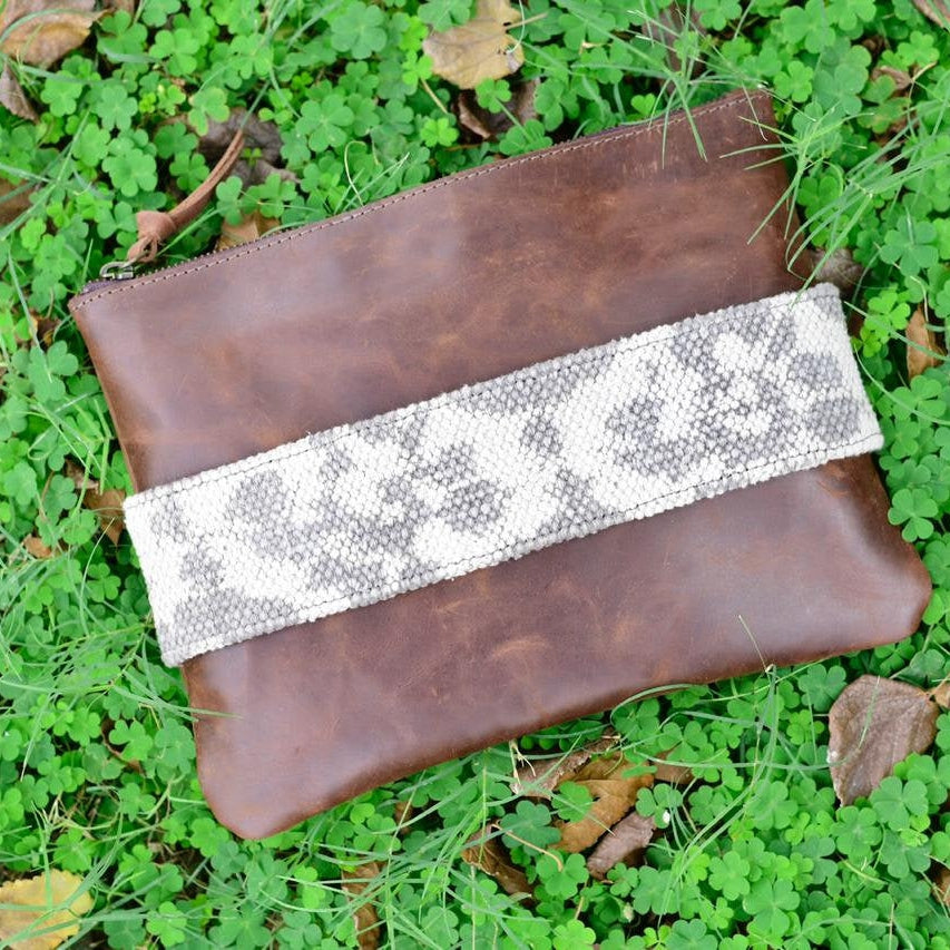 Leather Pouch - Boho Chic Style