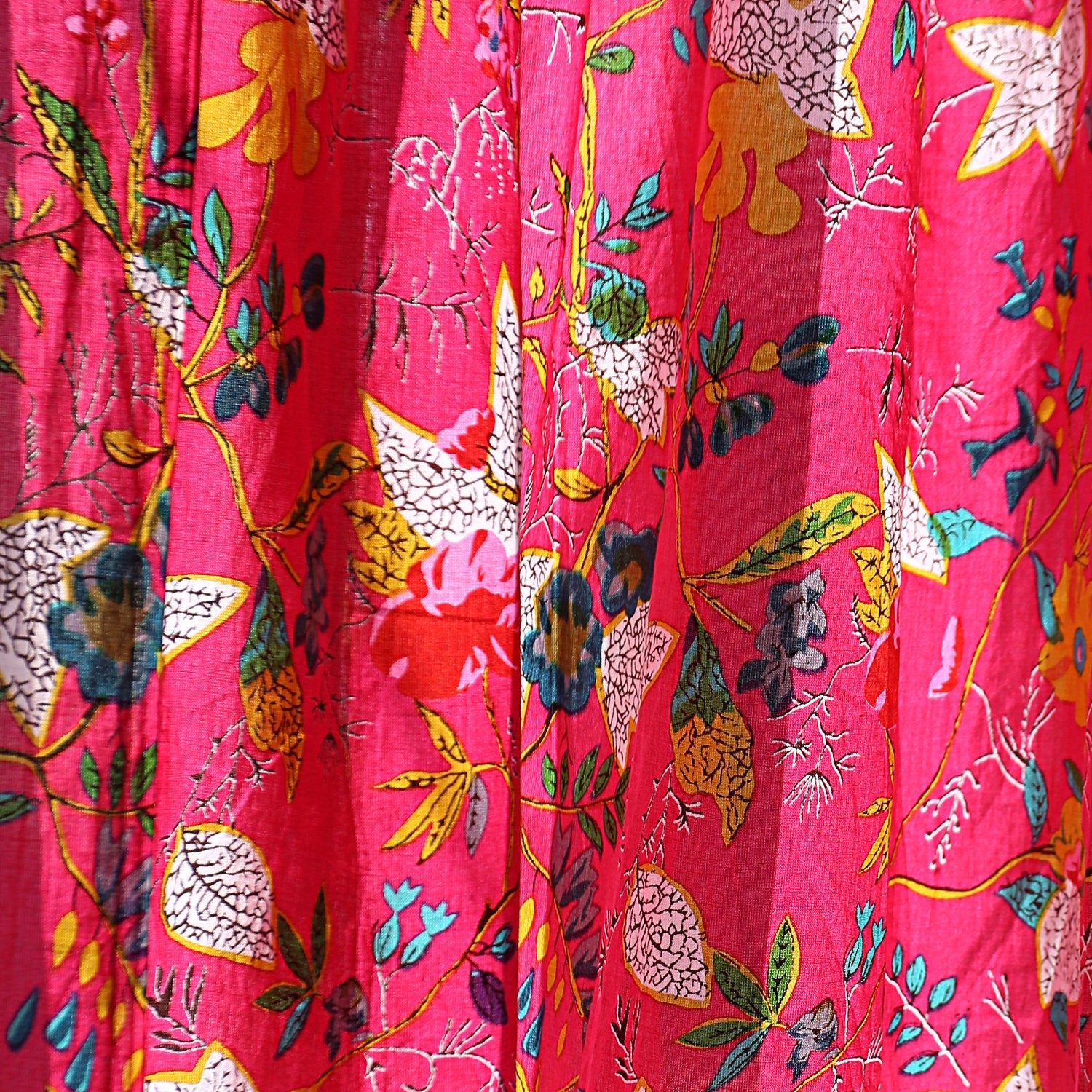 Fiesta Dreams Cotton Boho Curtains - Vibrant