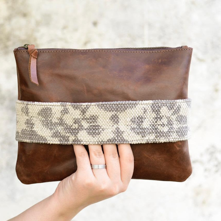 Leather Pouch - Boho Chic Style