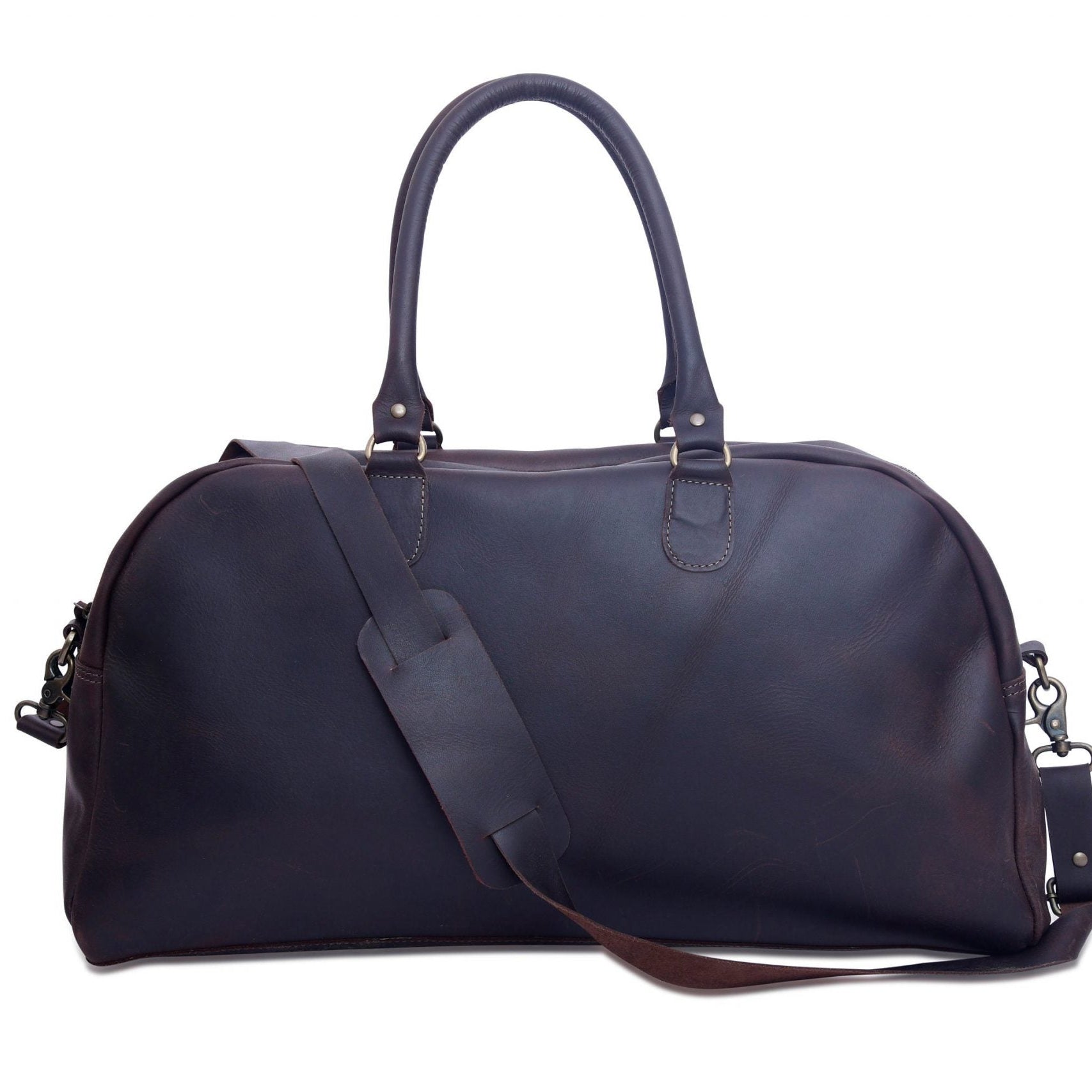 Leather Tote Bag Weekender Nomad