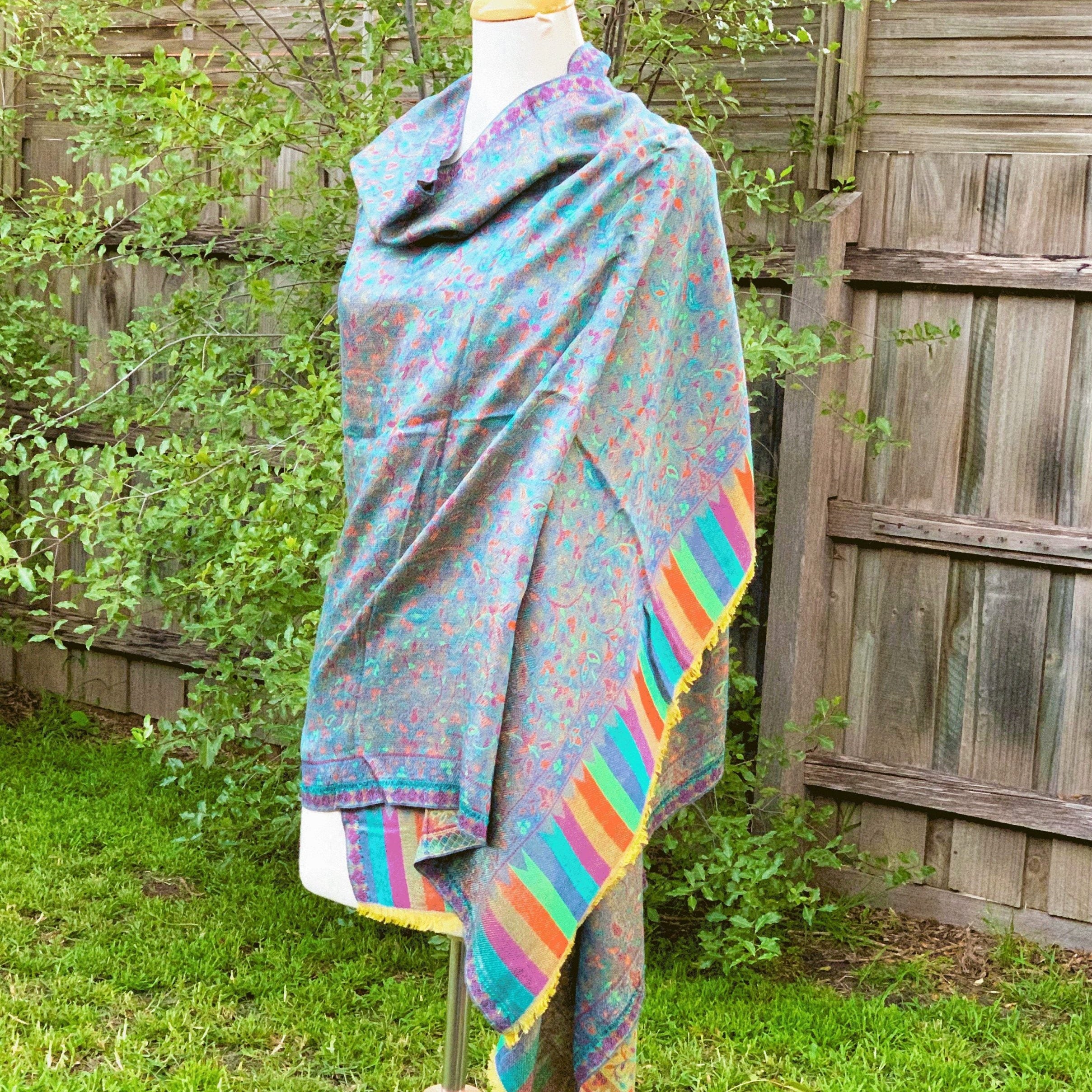 Hippie Haven Reversible Pashmina Scarf