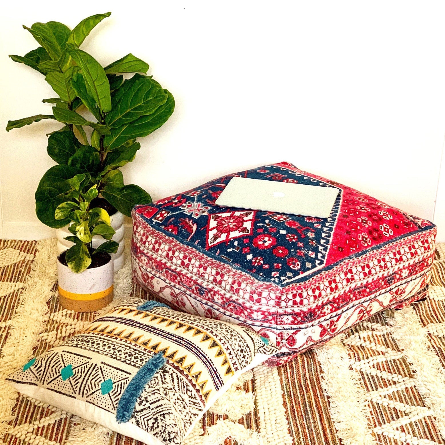 Moroccan Ottoman Pouf - Gift Decor