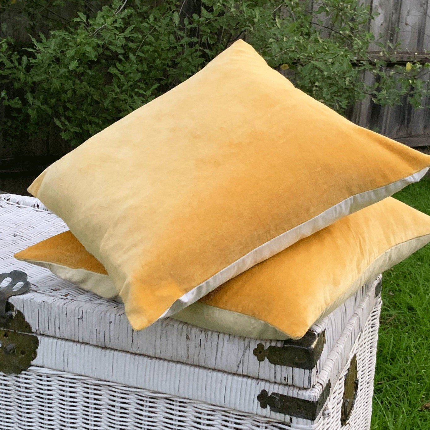 Velvet Luxe Patchwork Cushion Cover