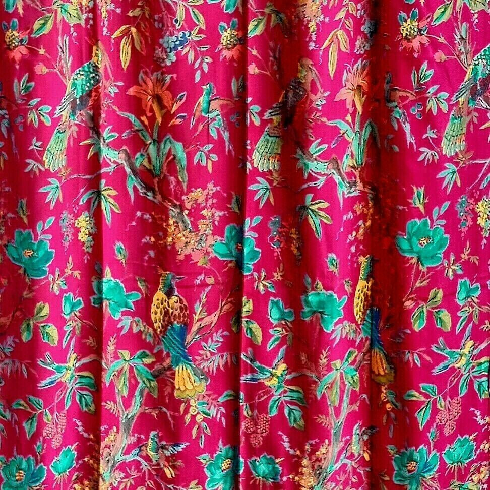 Blooming Dreams Boho Curtains