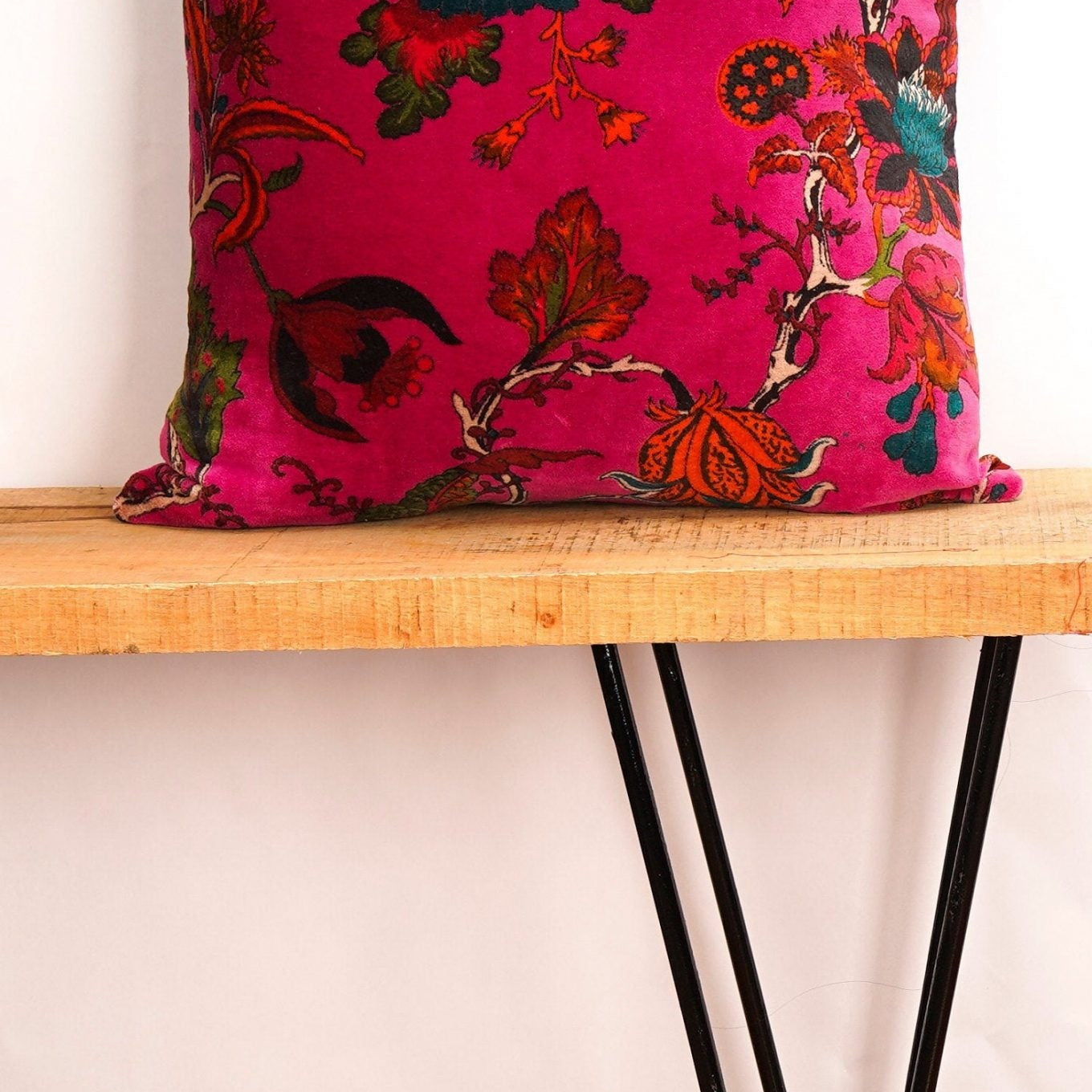 Inspired by Kahlo Velvet Cushion Cover