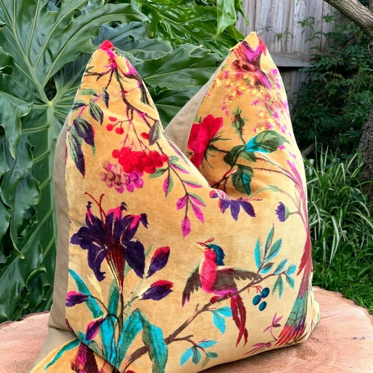 Frida Bohemia Velvet Cushion Cover