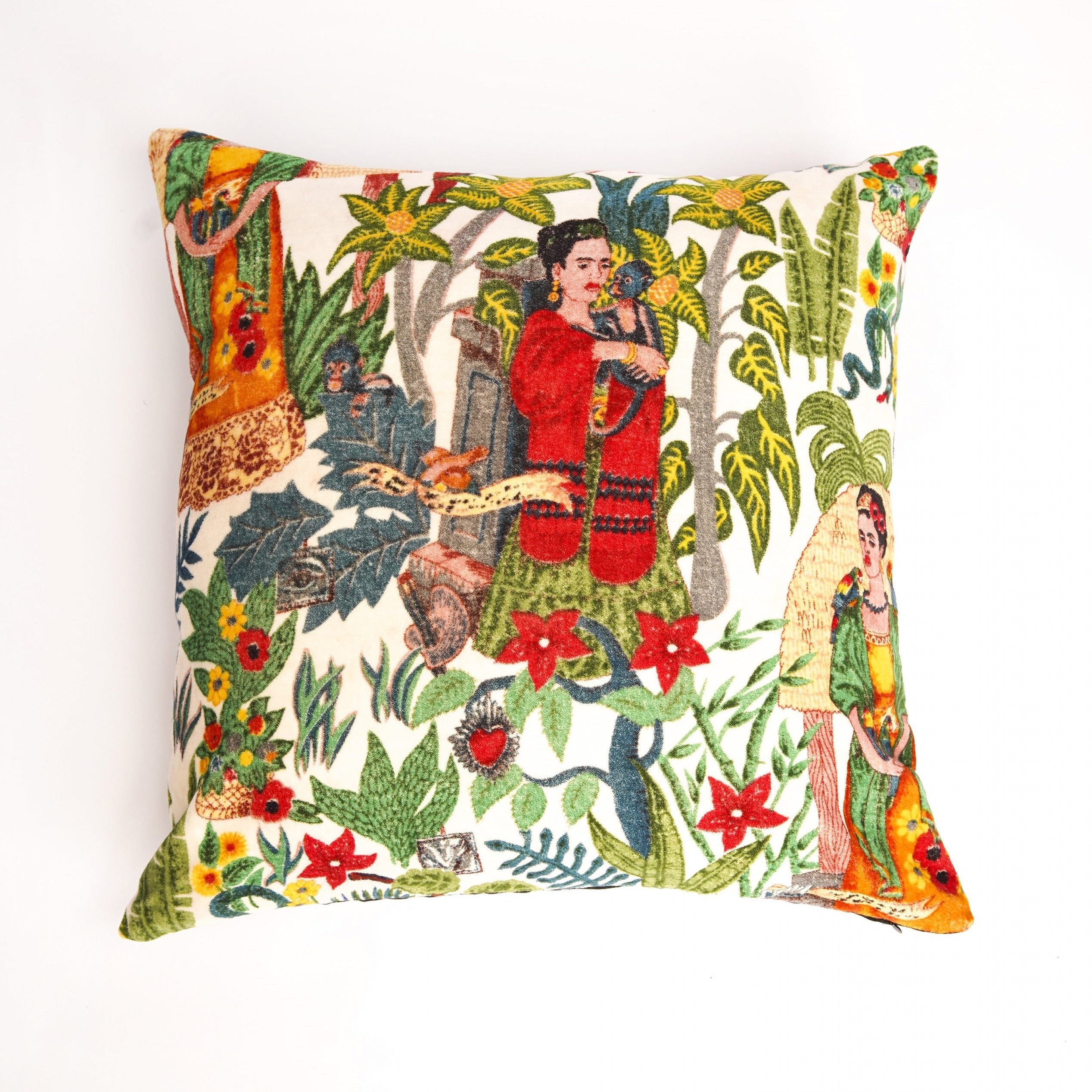 Boho Velvet Cushion - Luxury Kahlo